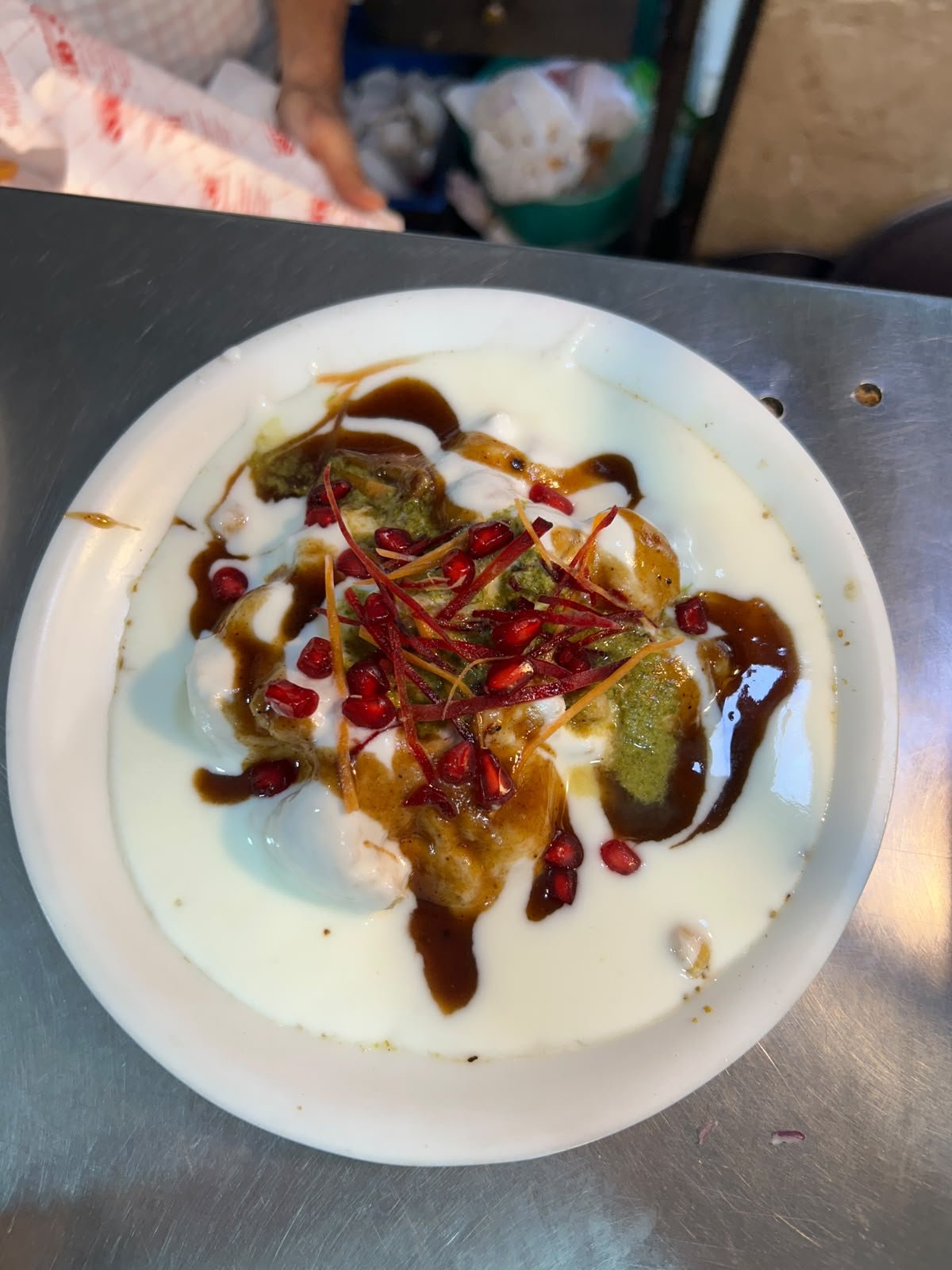Customers Enjoying